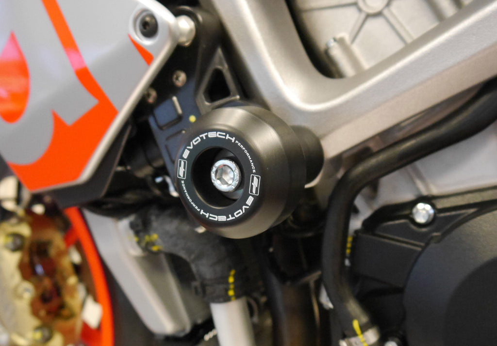 Evotech Aprilia Tuono V4 1100 Factory Crash Protection Bobbins (2017 - 2020)