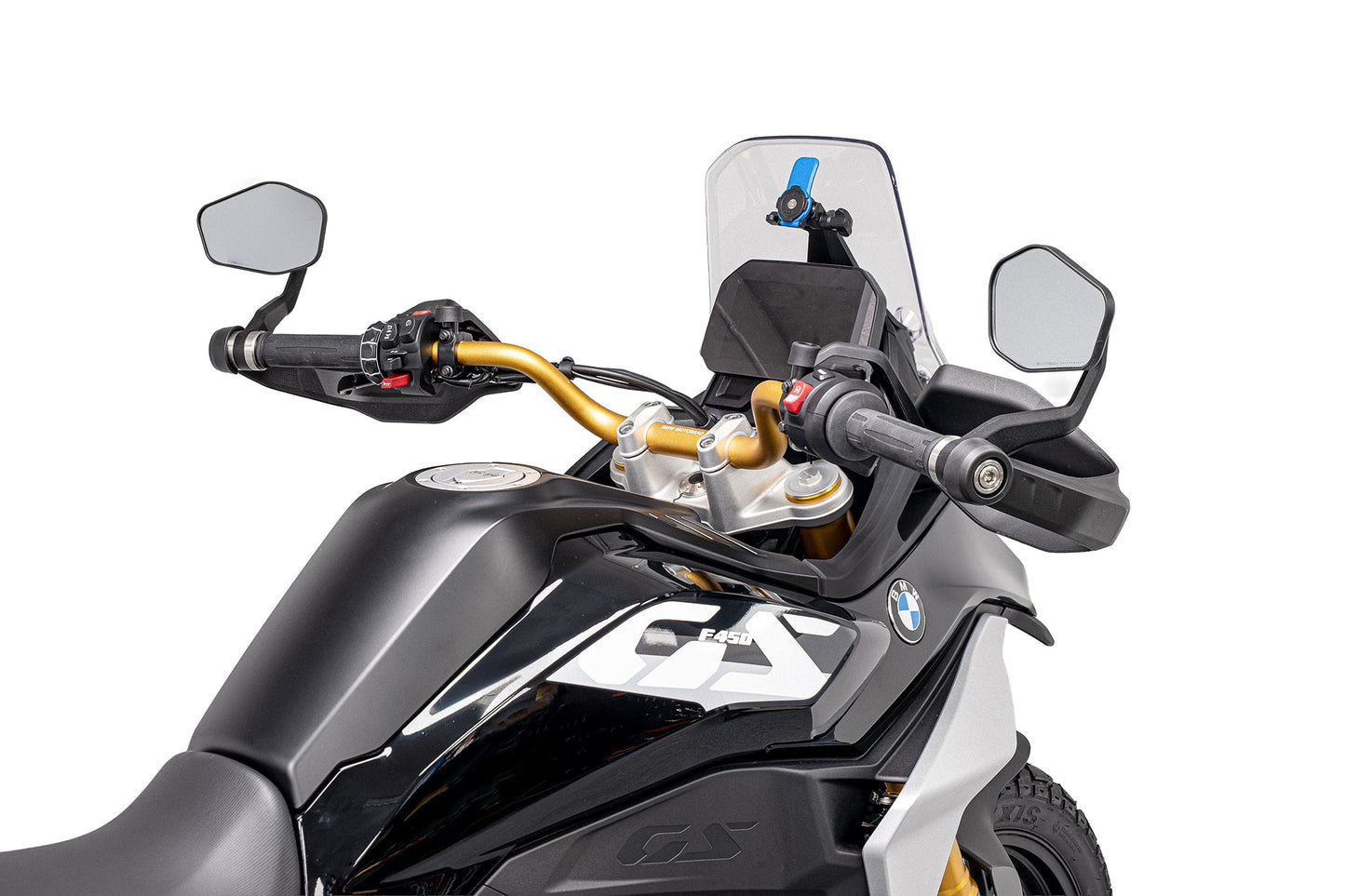 Bar-End Spiegels (Sport) Evotech Handguard - BMW F 450 GS Sport (2026+)