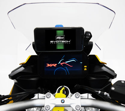 Navigatiesteun (windscherm montage) Evotech Performance voor Quad Lock - BMW F 900 XR (2020+)