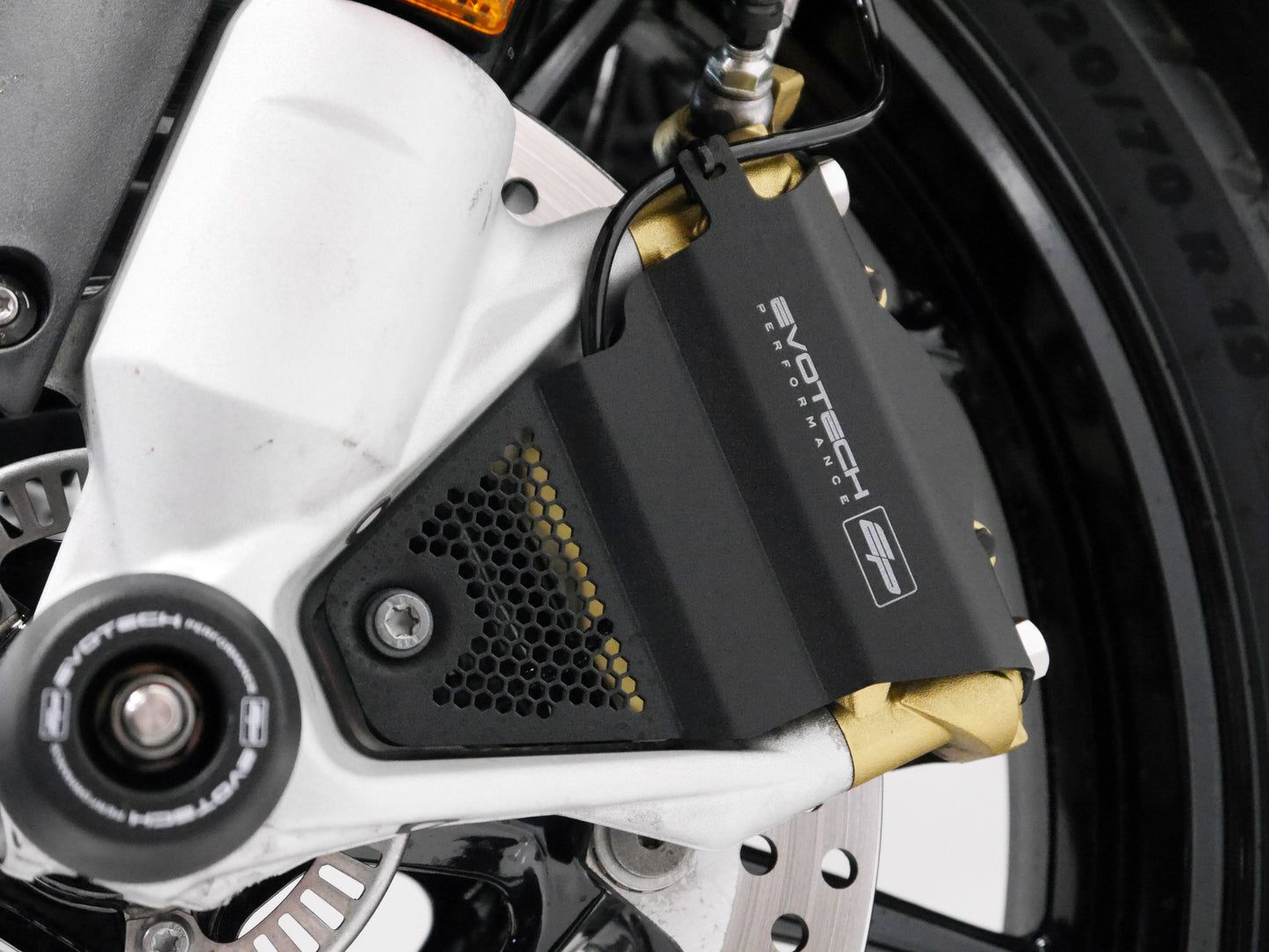 Evotech BMW R 1250 GS Adventure en frontal Caliper Guard (2019 - 2023)