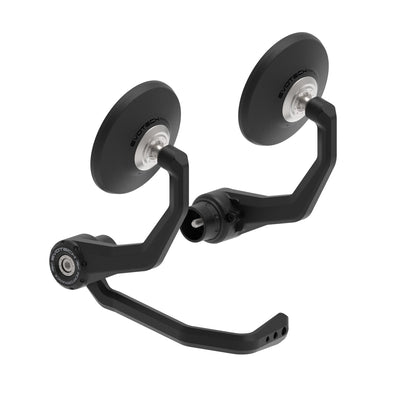 Bar End Spiegels (Retro) incl. Remhendel Beschermer Set Evotech - Triumph Tracker 400 (2026+)