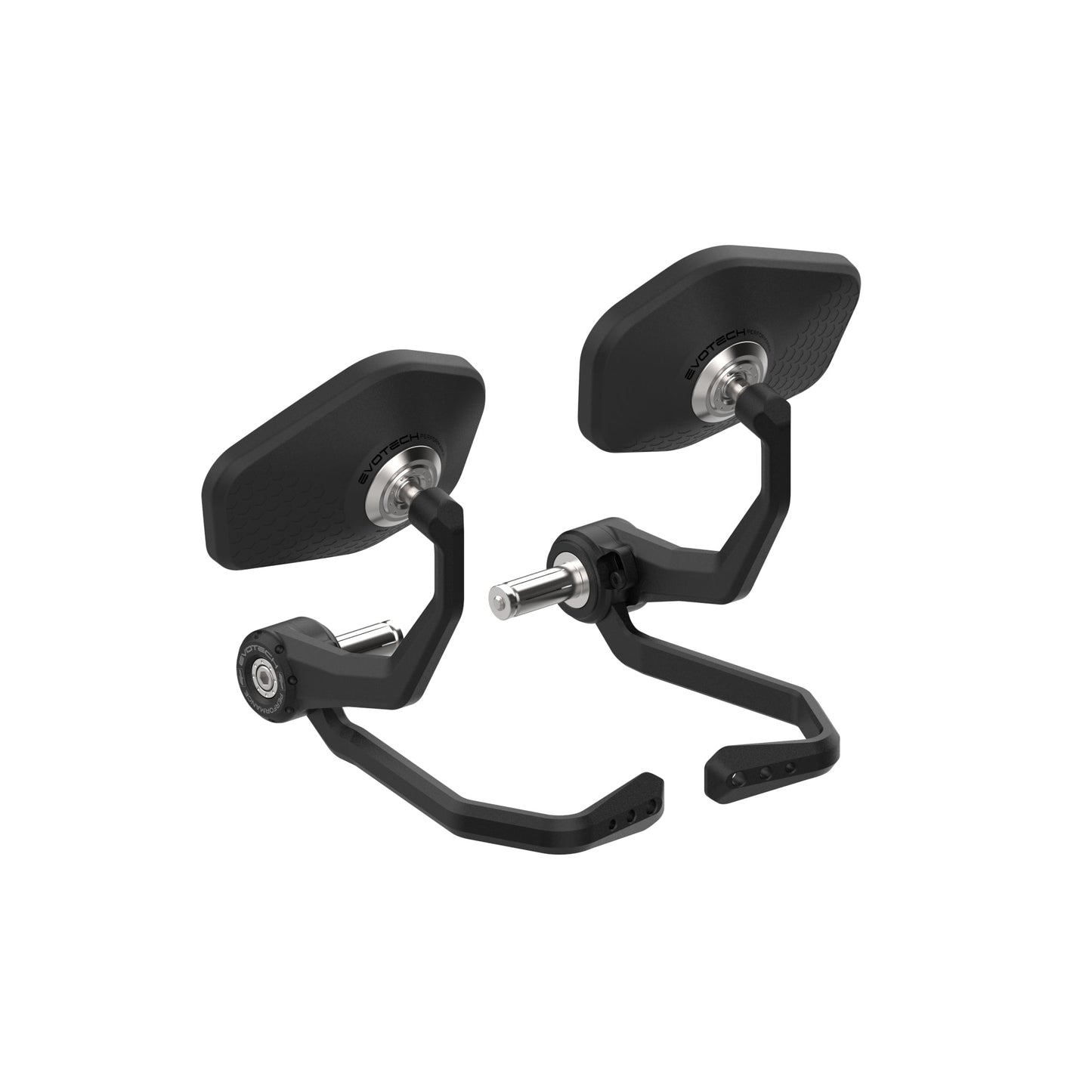 Bar End Spiegels (Sport) incl. Rem- en Koppelingshendel Beschermer Set Evotech - QJ Motor LTS 50 S (2025+)