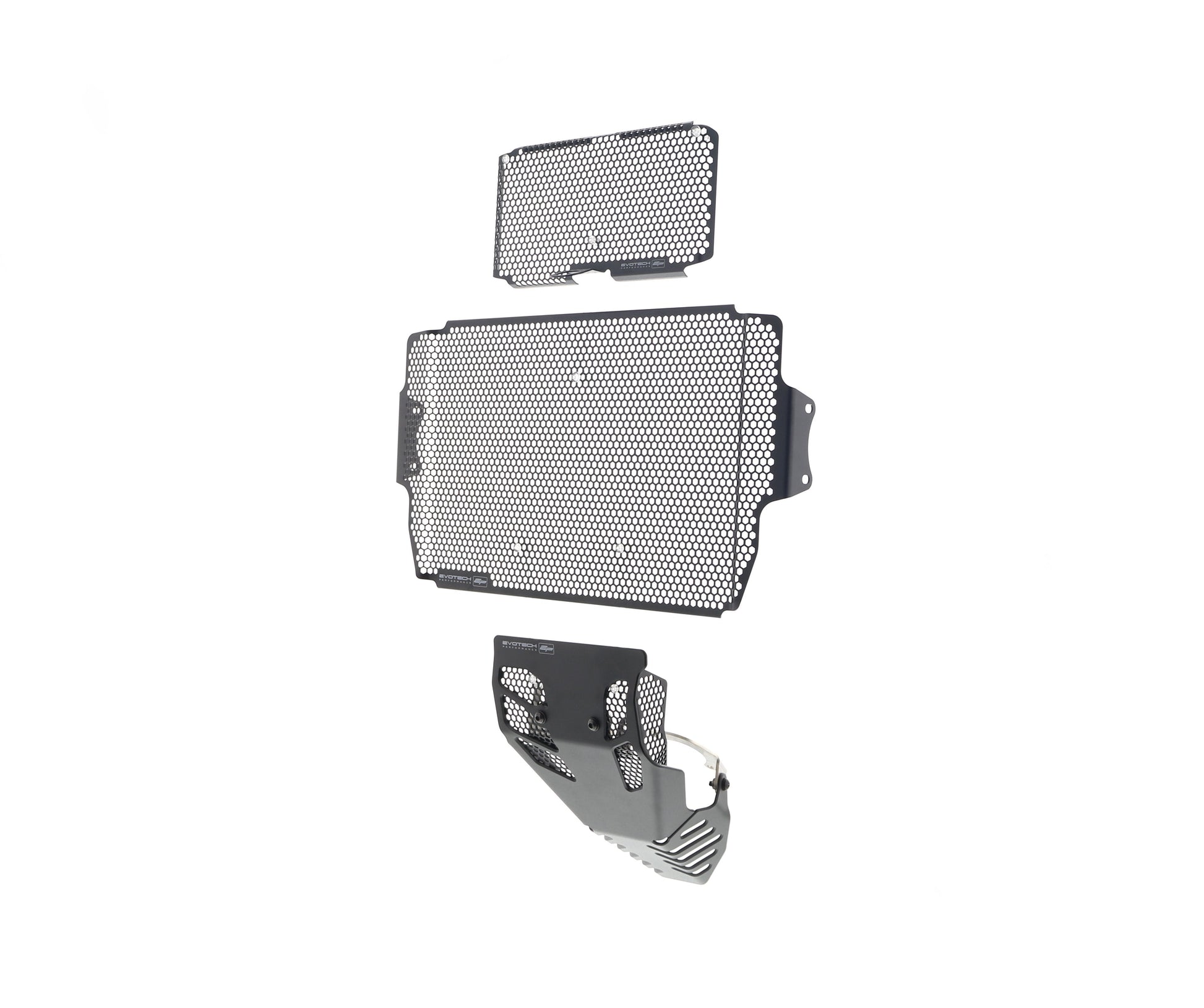 Evotech Ducati Multistrada 1200 Radiatorcover Oliekoelercover en Motorblok Beschermer Set 2015 - 2017