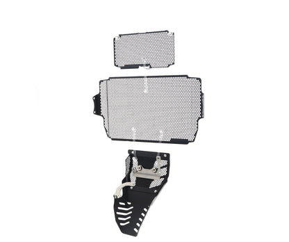Evotech Ducati Multistrada 1200 S D air Rad + Oil + Motorblok Beschermer Set 2015 - 2017