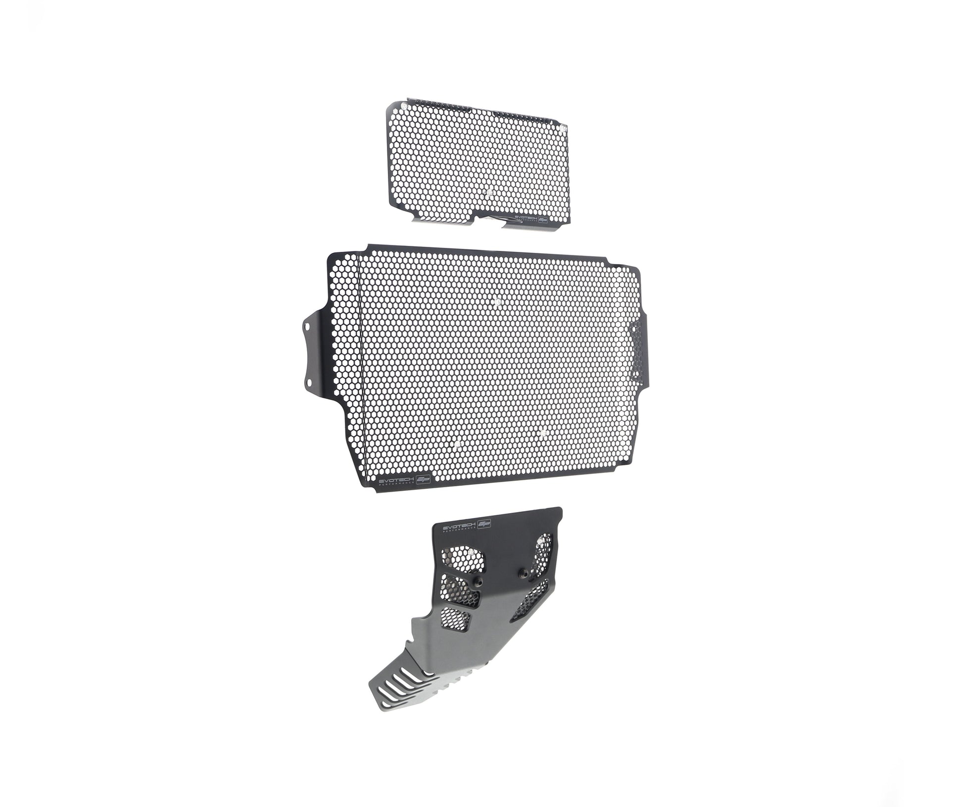 Evotech Ducati Multistrada 1200 Radiatorcover Oliekoelercover en Motorblok Beschermer Set 2015 - 2017
