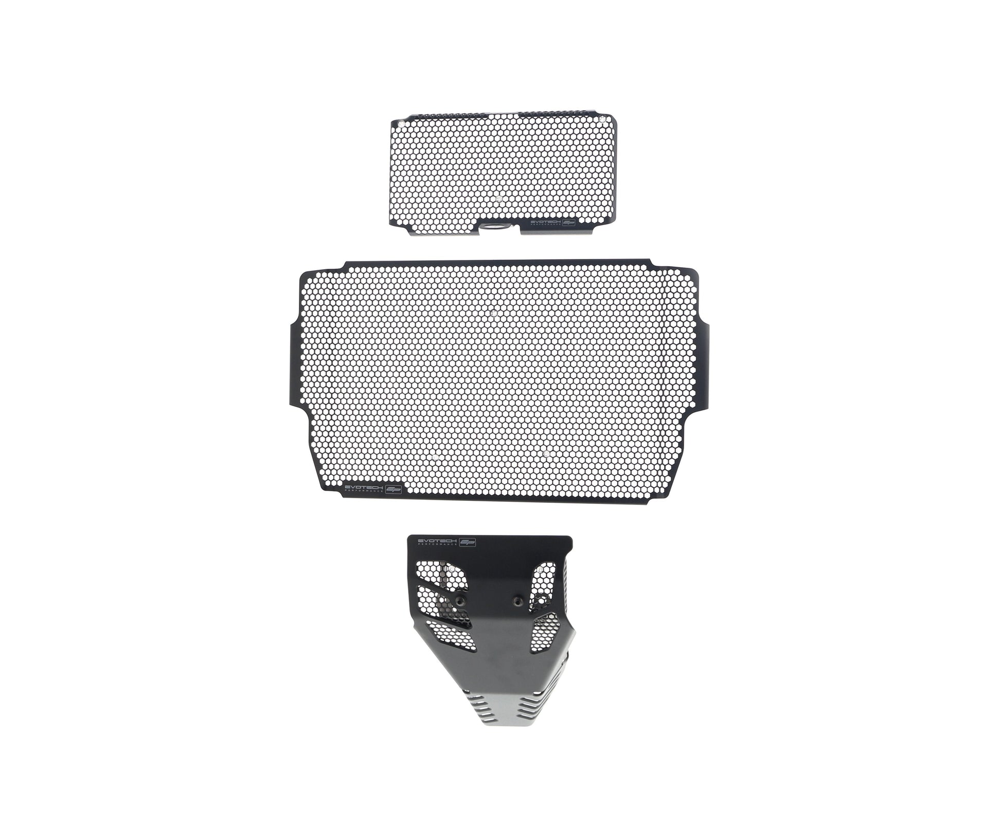 Evotech Ducati Multistrada 1200 Radiatorcover Oliekoelercover en Motorblok Beschermer Set 2015 - 2017