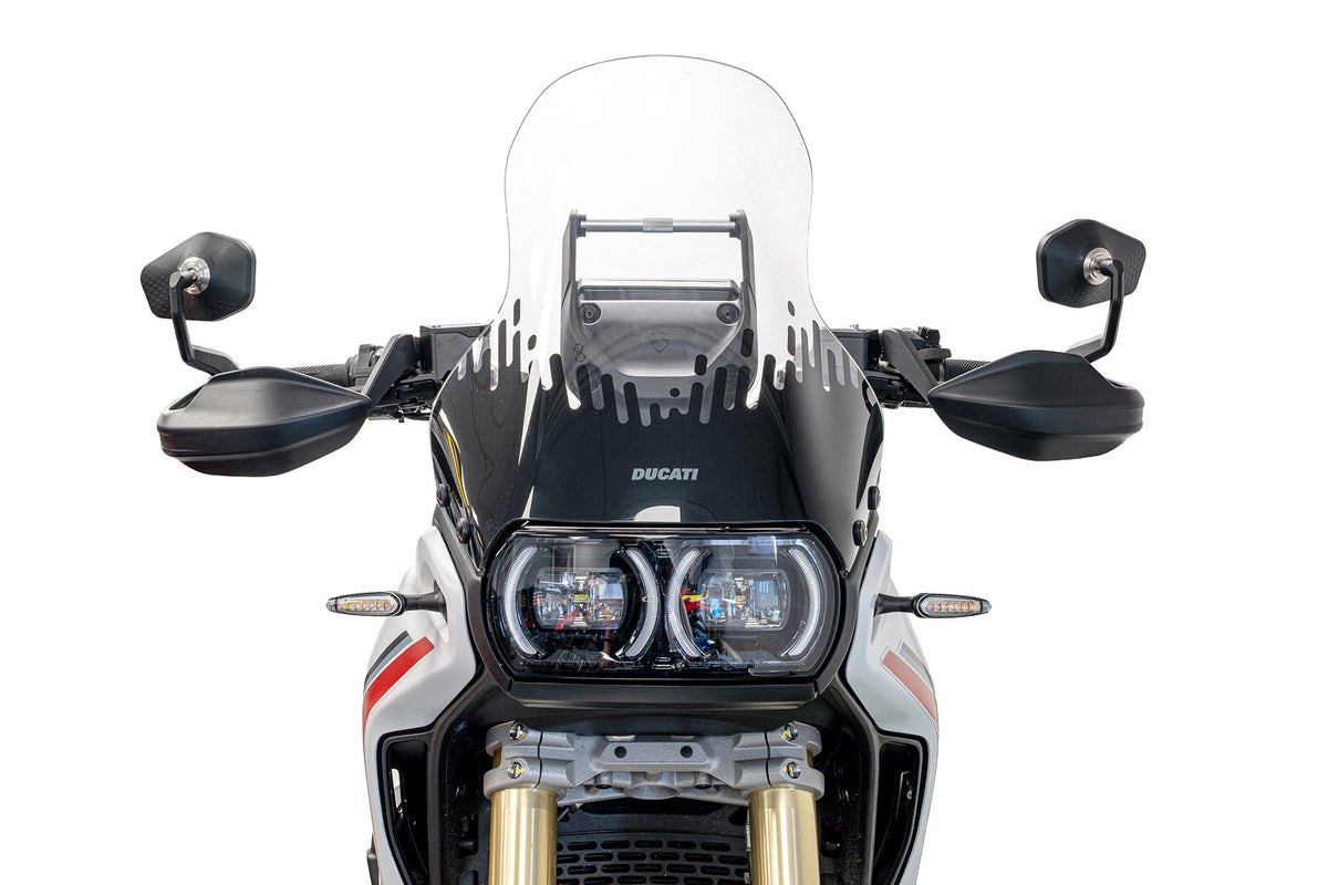 Bar-End Spiegels (Sport) Evotech Handguard - Ducati DesertX V2 (2026+)