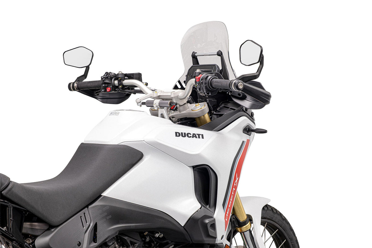 Bar-End Spiegels (Sport) Evotech Handguard - Ducati DesertX V2 (2026+)