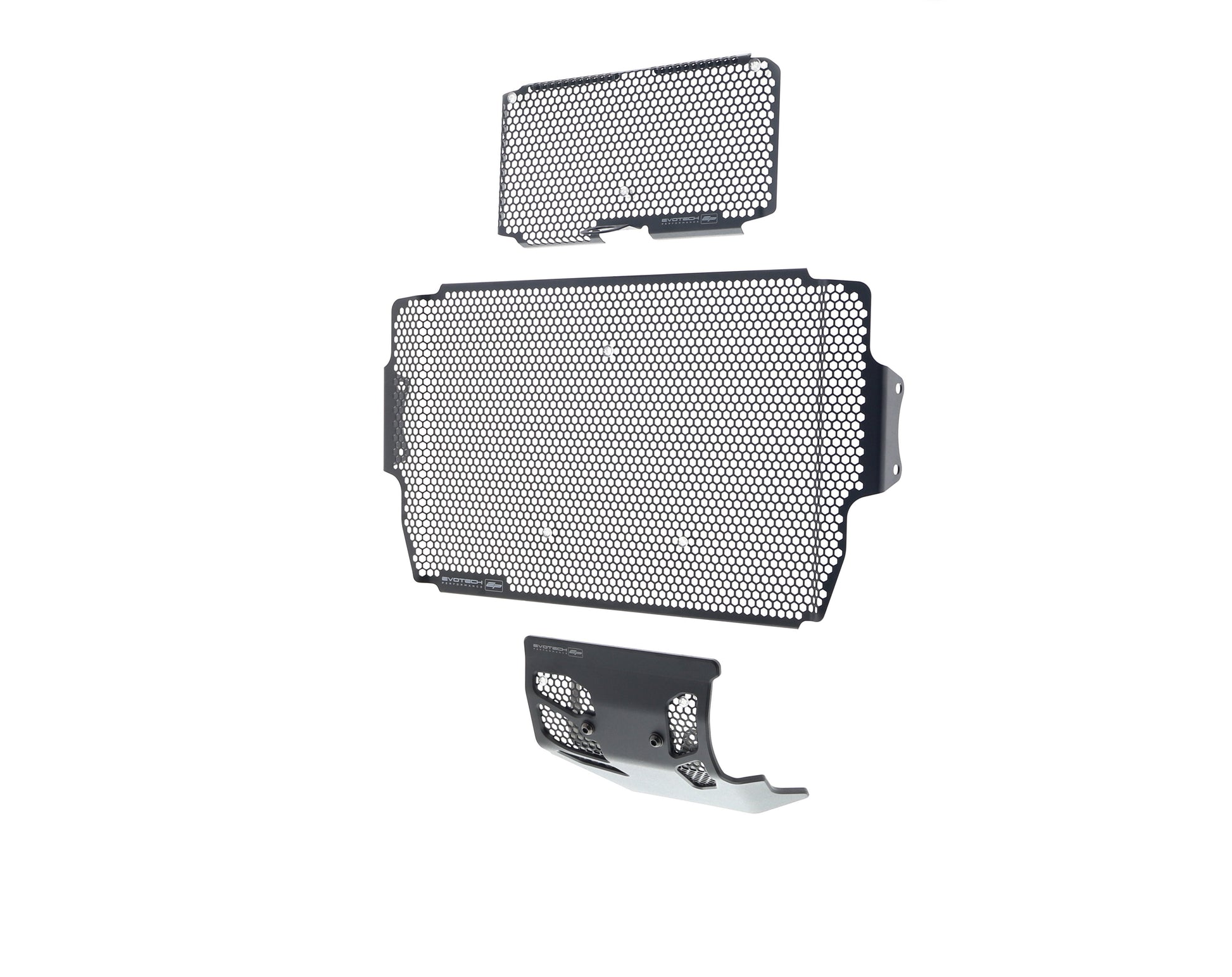 Evotech Ducati Multistrada 1200 Enduro Radiator & Oil And Motorblok Beschermer Set 2016 - 2018