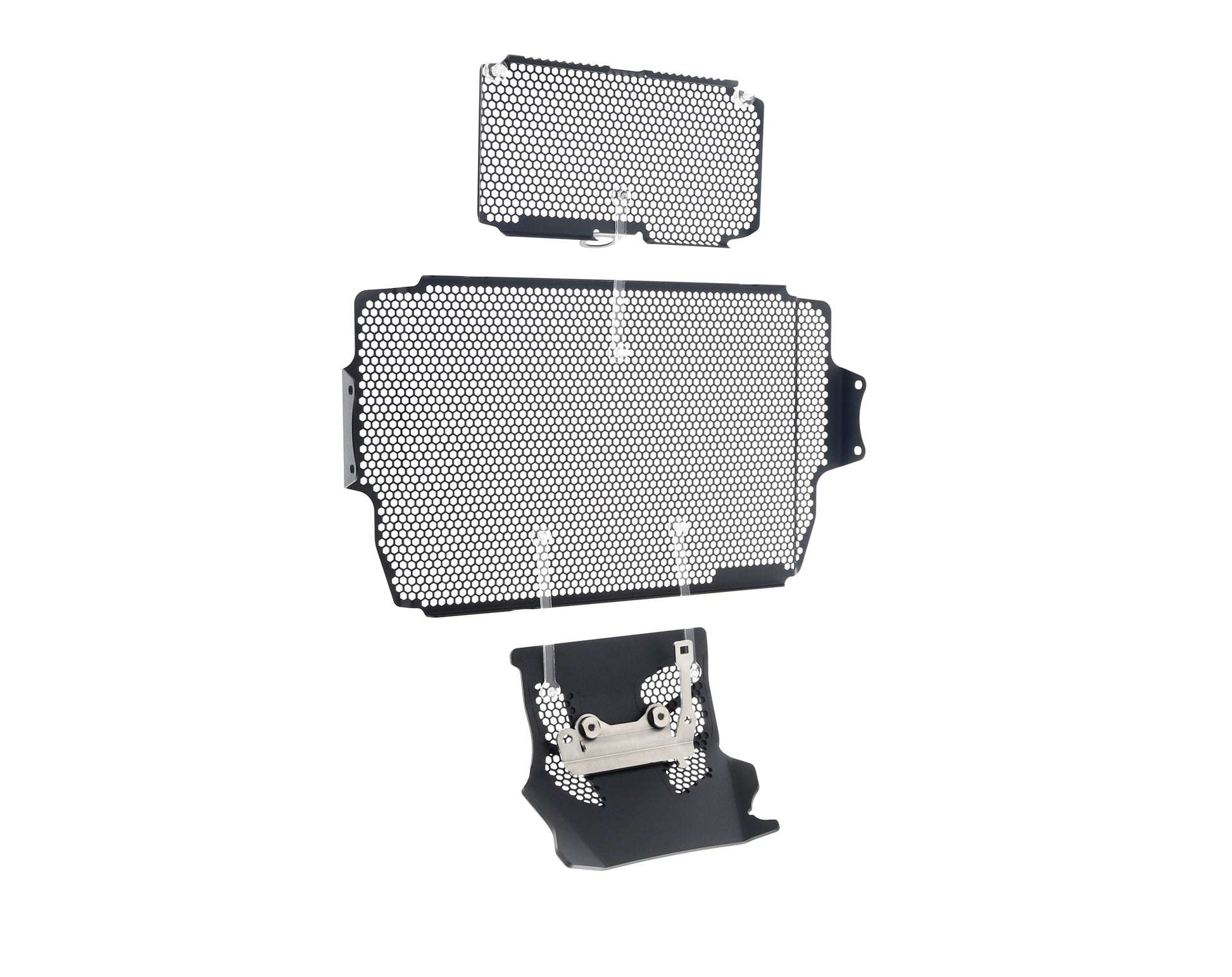 Evotech Ducati Multistrada 1260 Enduro Radiatorcover Oliekoelercover en Motorblok Beschermer Set (2019 - 2021)