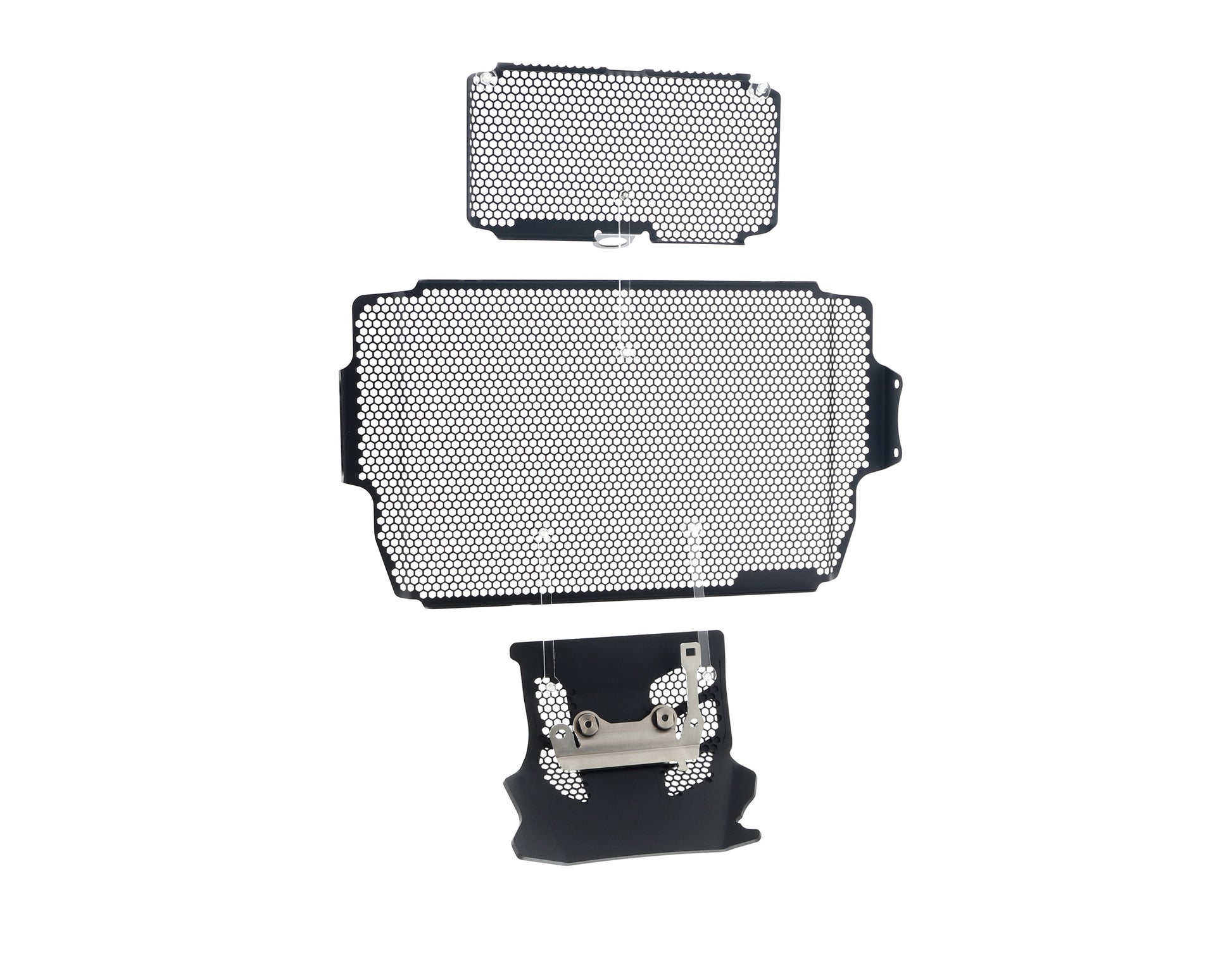 Evotech Ducati Multistrada 1260 Enduro Radiatorcover Oliekoelercover en Motorblok Beschermer Set (2019 - 2021)