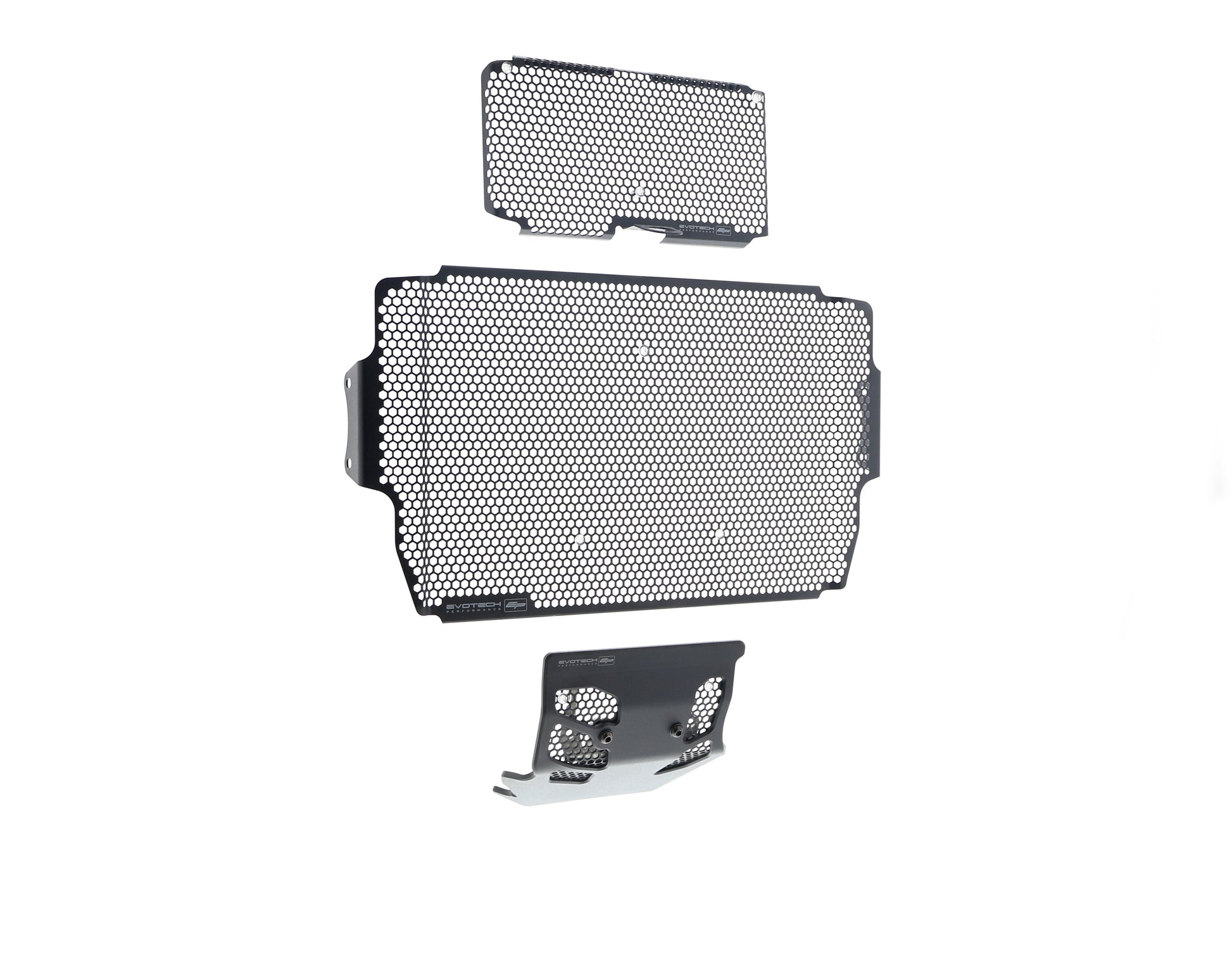 Evotech Ducati Multistrada 1260 Enduro Radiatorcover Oliekoelercover en Motorblok Beschermer Set (2019 - 2021)