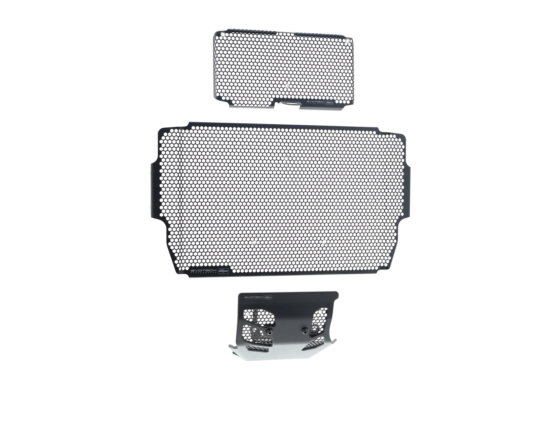 Evotech Ducati Multistrada 1260 Enduro Radiatorcover Oliekoelercover en Motorblok Beschermer Set (2019 - 2021)