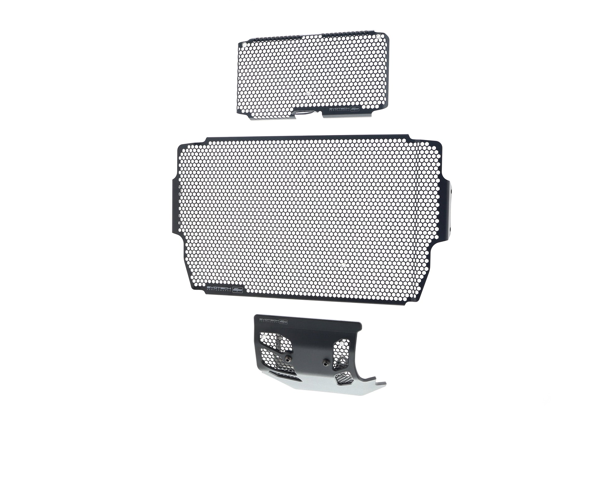 Evotech Ducati Multistrada 1260 Enduro Radiatorcover Oliekoelercover en Motorblok Beschermer Set (2019 - 2021)