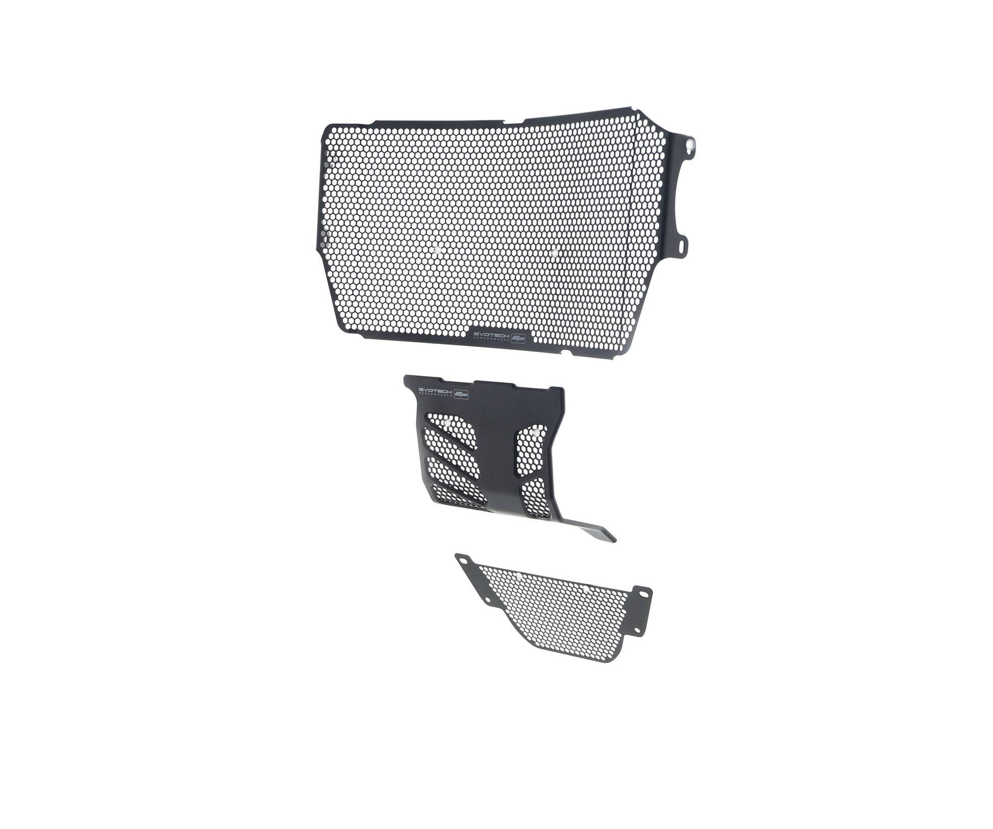 Evotech Ducati Monster 1200 R Radiator Oil Cooler and Motorblok Beschermer set 2016 - 2019