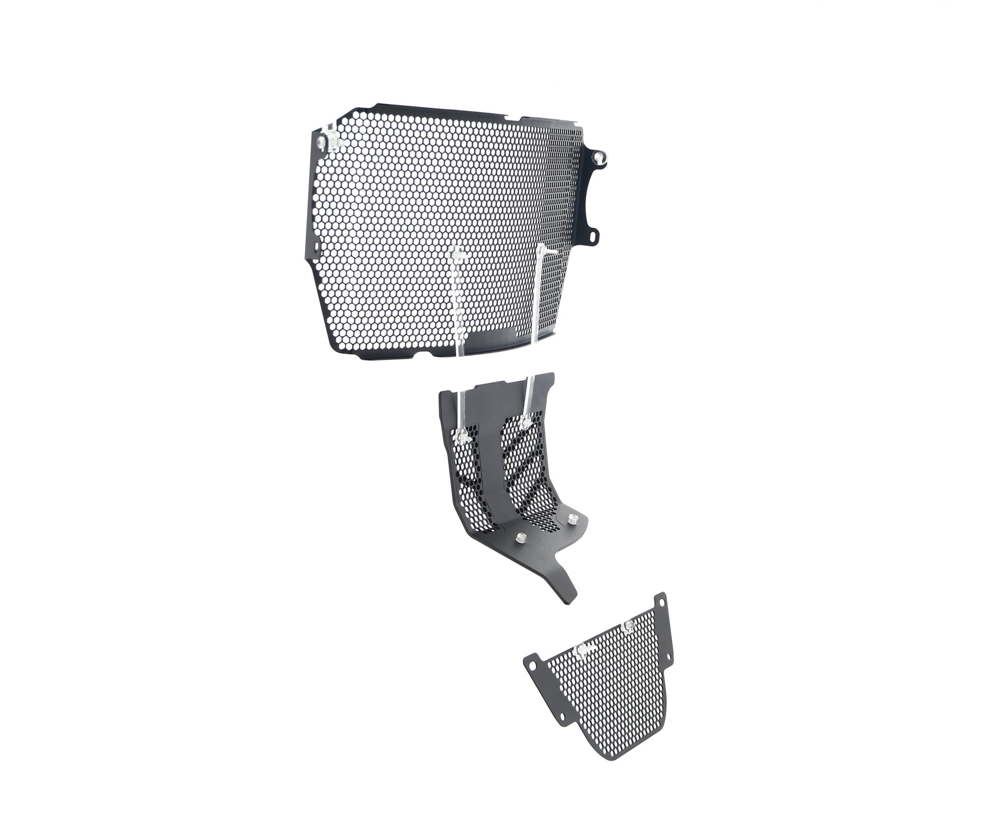 Evotech Ducati Monster 1200 R Radiator Oil Cooler and Motorblok Beschermer set 2016 - 2019