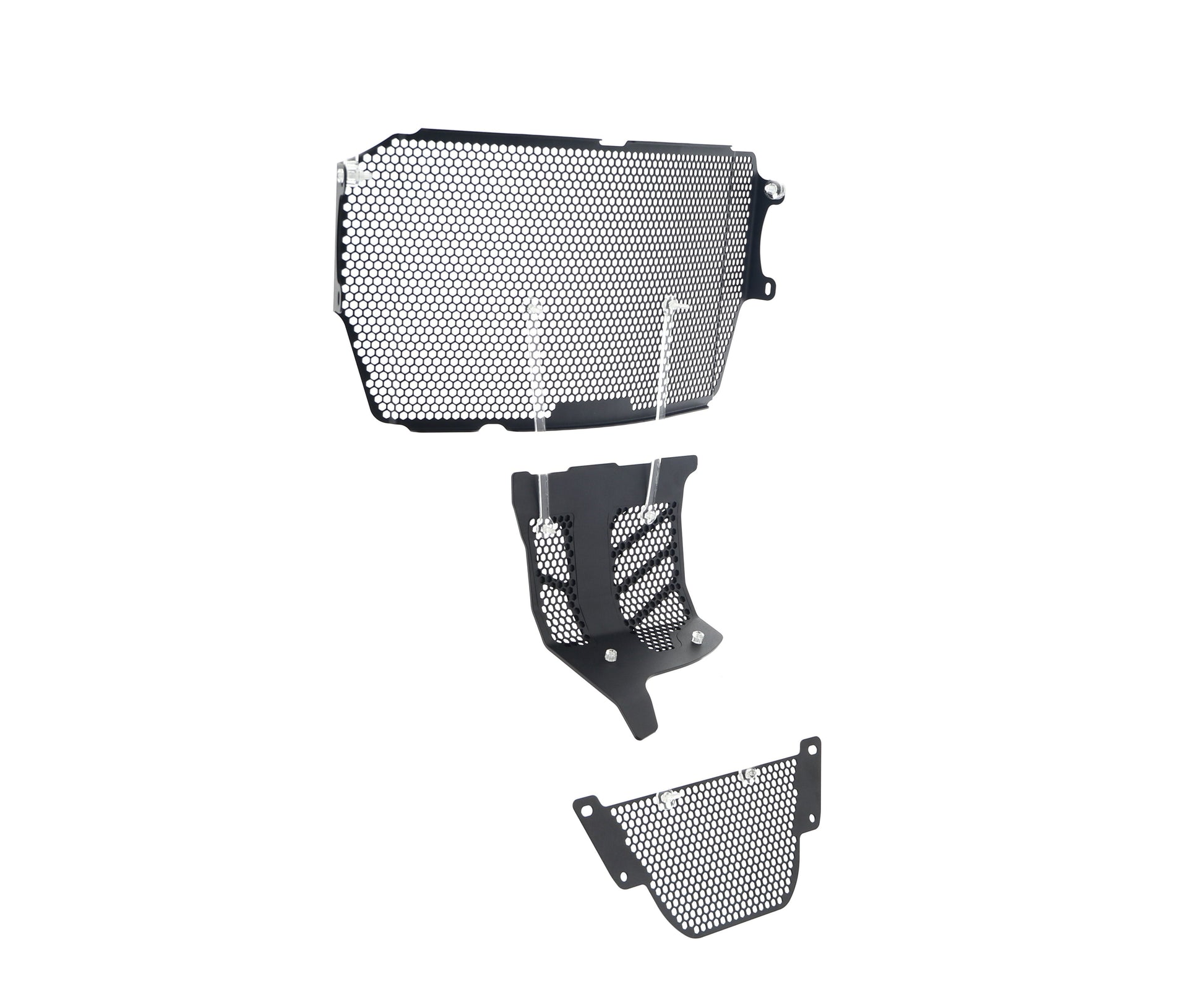 Evotech Ducati Monster 1200 R Radiator Oil Cooler and Motorblok Beschermer set 2016 - 2019