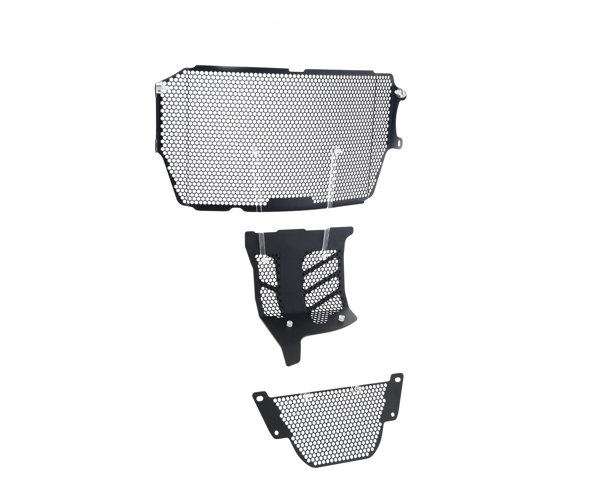 Evotech Ducati Monster 1200 Radiator Oil Cooler and Motorblok Beschermer set 2013 - 2016