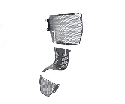 Evotech Ducati Monster 1200 Radiator Oil Cooler and Motorblok Beschermer set (2017 - 2021)