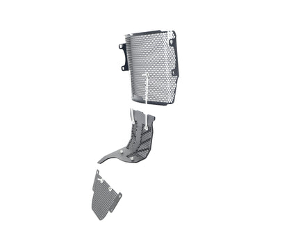 Evotech Ducati Monster 1200 Radiator Oil Cooler and Motorblok Beschermer set (2017 - 2021)
