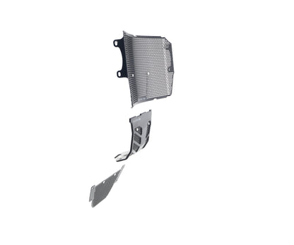Evotech Ducati Monster 1200 R Radiator Oil Cooler and Motorblok Beschermer set 2016 - 2019