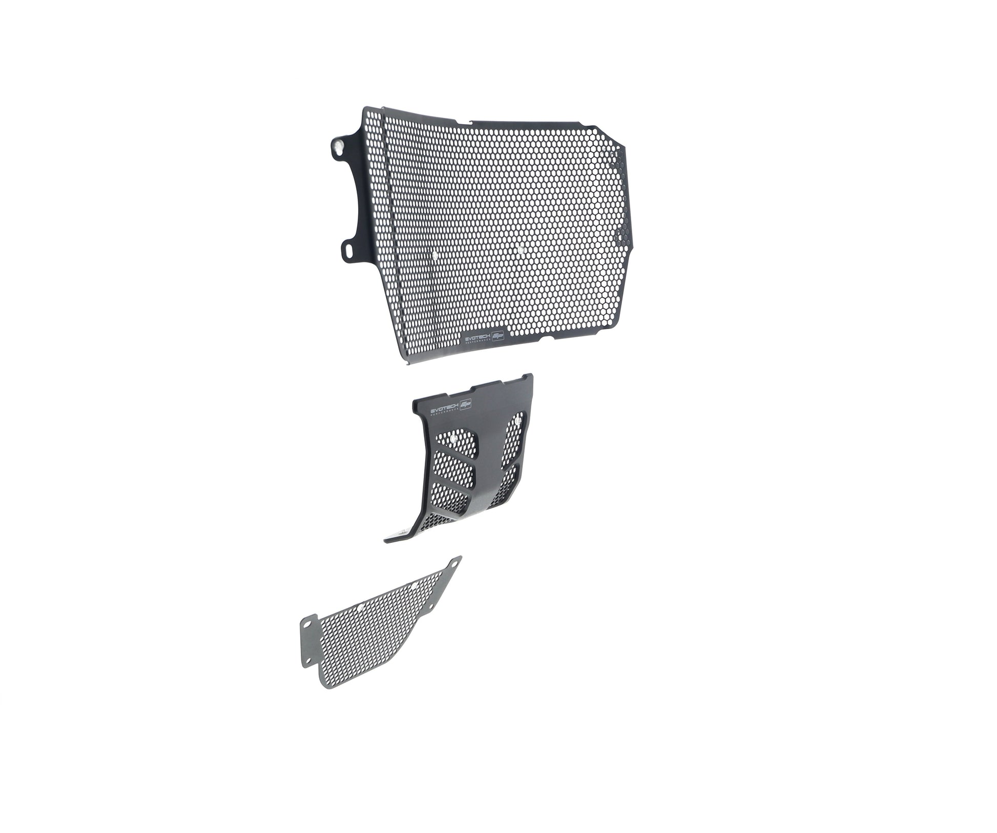 Evotech Ducati Monster 1200 Radiator Oil Cooler and Motorblok Beschermer set 2013 - 2016