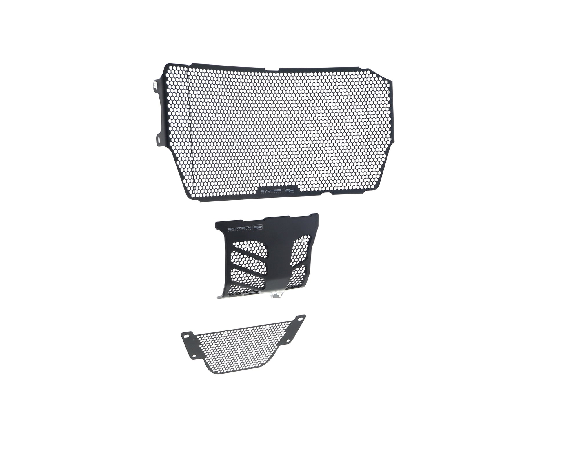 Evotech Ducati Monster 1200 R Radiator Oil Cooler and Motorblok Beschermer set 2016 - 2019
