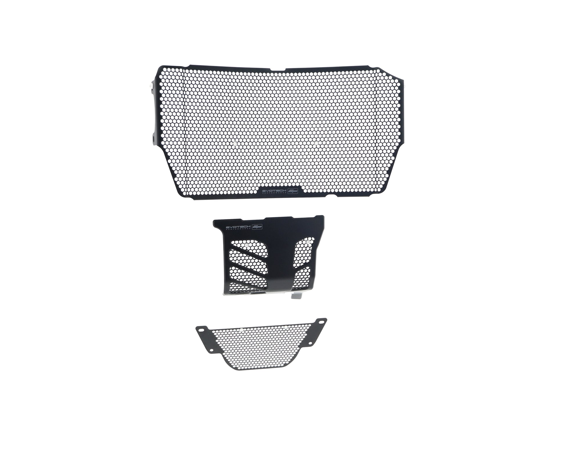 Evotech Ducati Monster 1200 R Radiator Oil Cooler and Motorblok Beschermer set 2016 - 2019
