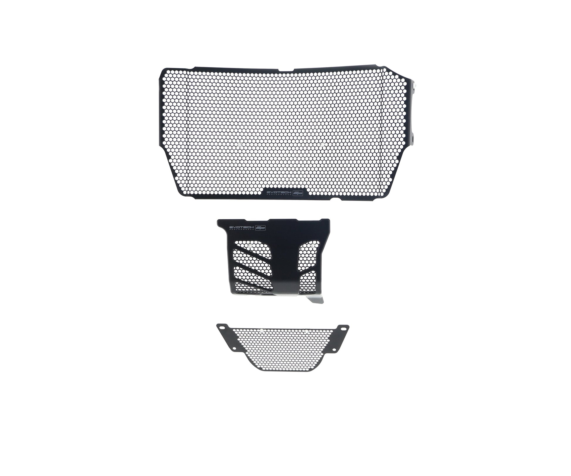 Evotech Ducati Monster 1200 Radiator Oil Cooler and Motorblok Beschermer set 2013 - 2016