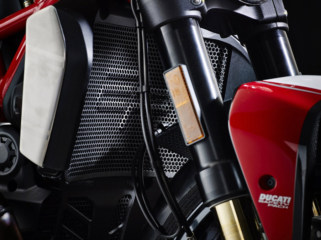 Evotech Ducati Monster 1200 Radiatoroljekylare och motorskyddsuppsättning (2017 - 2021)