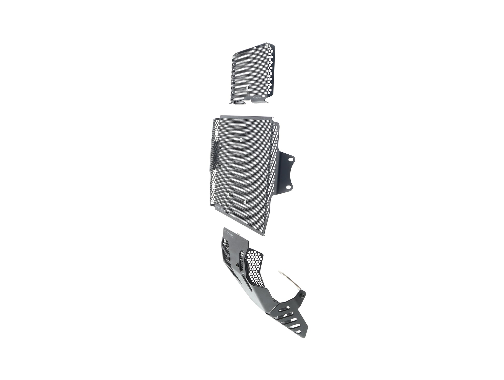 Evotech Ducati Multistrada 950 Radiatorcover Oliekoelercover en Motorblok Beschermer Set (2017 - 2018)