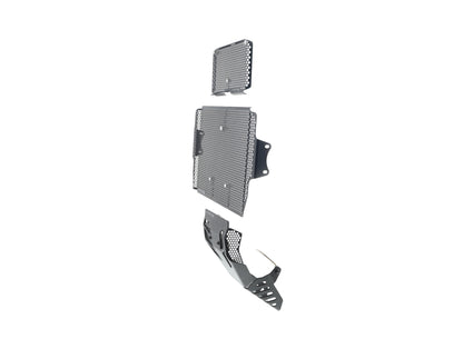Evotech Ducati Multistrada V2 S Radiatorcover Oliekoelercover en Motorblok Beschermer Set (2022+)
