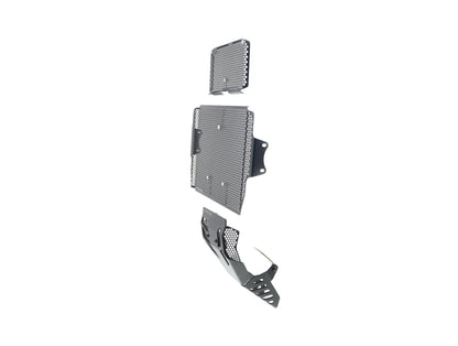 Evotech Ducati Multistrada 1260 Radiatorcover Oliekoelercover en Motorblok Beschermer Set (2018-2020)