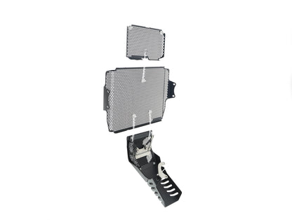 Evotech Ducati Multistrada 950 S Radiatorcover Oliekoelercover en Motorblok Beschermer Set (2019 - 2021)