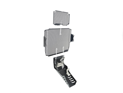 Evotech Ducati Multistrada 1260 Pikes Peak Radiatorcover Oliekoelercover en Motorblok Beschermer Set (2018-2020)