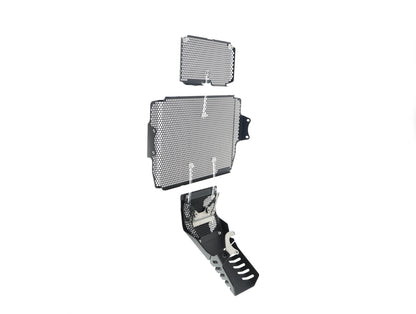Evotech Ducati Multistrada V2 S Radiatorcover Oliekoelercover en Motorblok Beschermer Set (2022+)