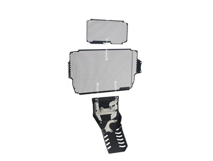 Evotech Ducati Multistrada 1260 D/Air Radiatorcover Oliekoelercover en Motorblok Beschermer Set (2018-2020)