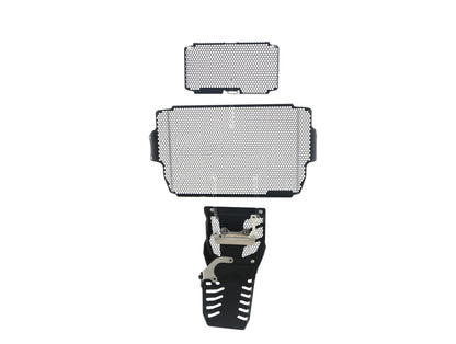 Evotech Ducati Multistrada 1260 D/Air Radiatorcover Oliekoelercover en Motorblok Beschermer Set (2018-2020)