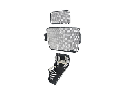Evotech Ducati Multistrada 1260 D/Air Radiatorcover Oliekoelercover en Motorblok Beschermer Set (2018-2020)