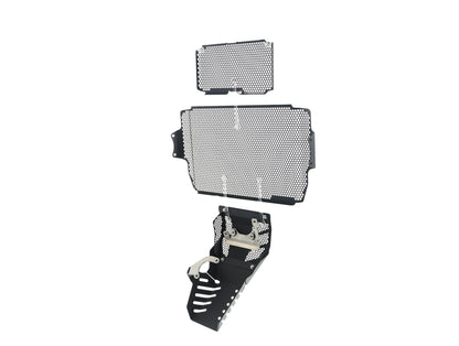 Evotech Ducati Multistrada 950 S Radiatorcover Oliekoelercover en Motorblok Beschermer Set (2019 - 2021)