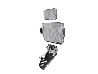 Evotech Ducati Multistrada 950 Radiatorcover Oliekoelercover en Motorblok Beschermer Set (2019 - 2021)