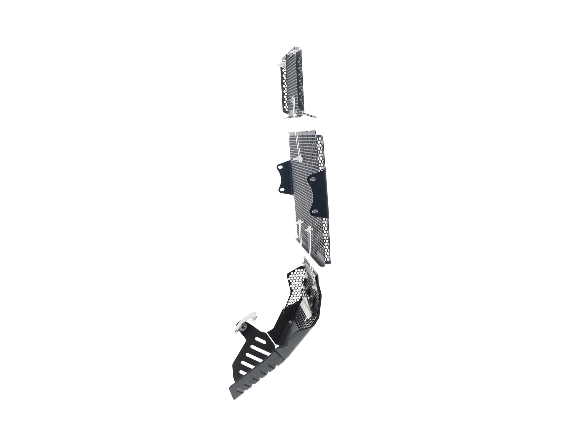 Evotech Ducati Multistrada 1260 Radiatorcover Oliekoelercover en Motorblok Beschermer Set (2018-2020)