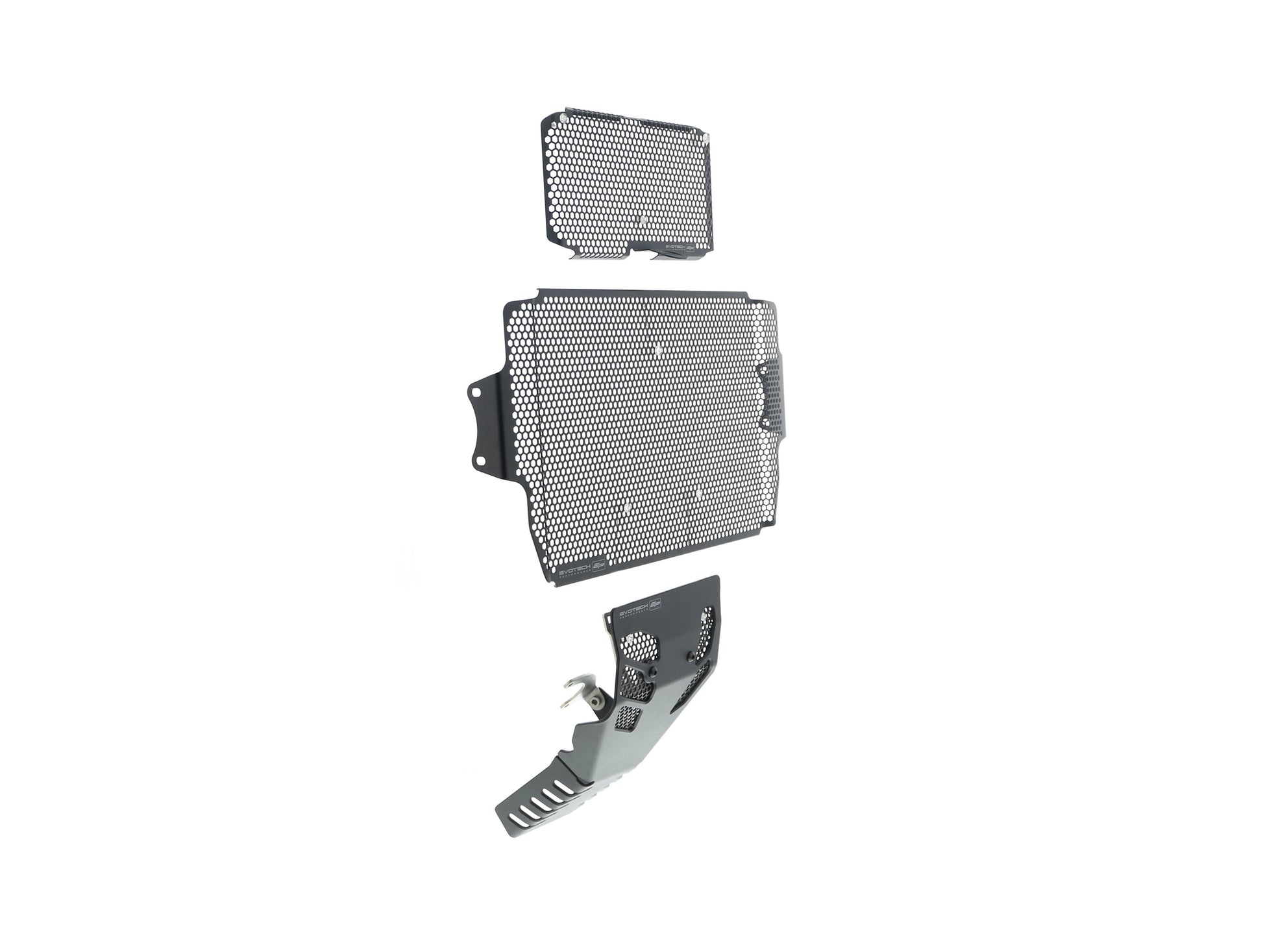 Evotech Ducati Multistrada 1260 Radiatorcover Oliekoelercover en Motorblok Beschermer Set (2018-2020)