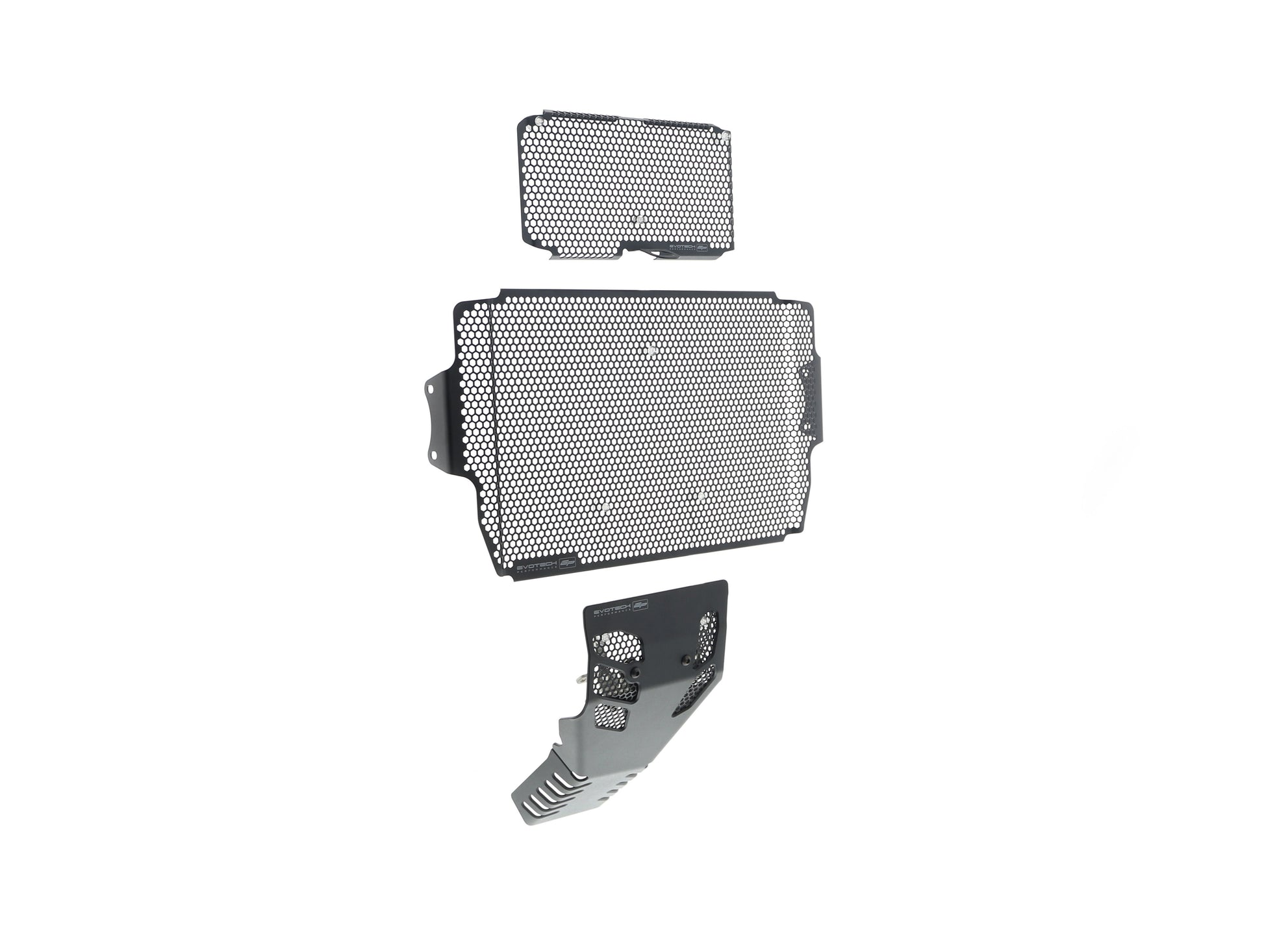 Evotech Ducati Multistrada 1260 D/Air Radiatorcover Oliekoelercover en Motorblok Beschermer Set (2018-2020)