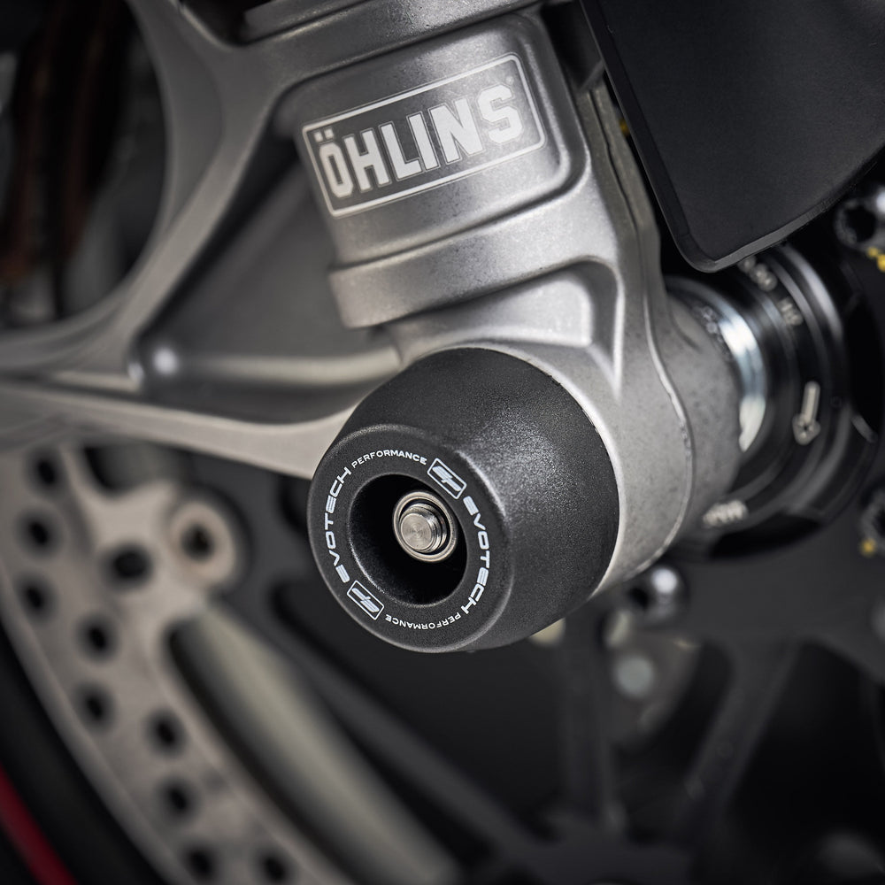 Evotech Front Spindle Bobins - Ducati Panigale V4 Special (2018-2020)