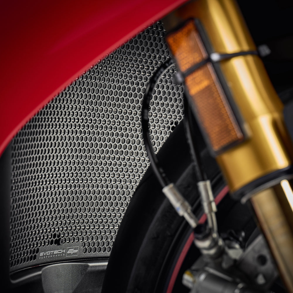 Evotech Ducati Panigale V4 Radiator Guard Set (2018 - 2020)