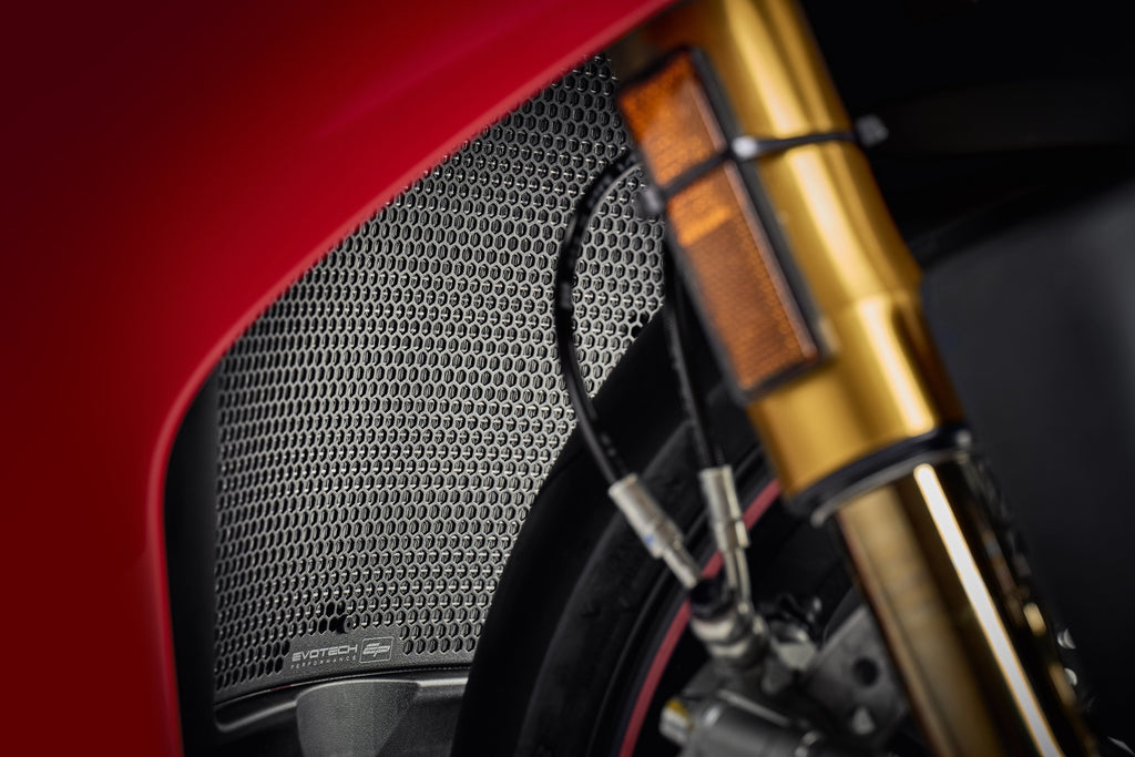 Evotech Ducati Panigale V4 Radiator Guard Set (2018 - 2020)