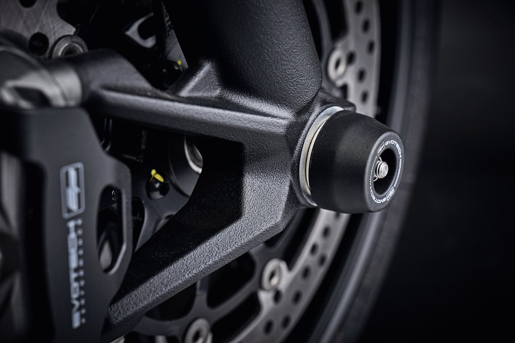 Evotech Front Spindle Bobins - Ducati Scrambler 1100 Tribute Pro (2022+)