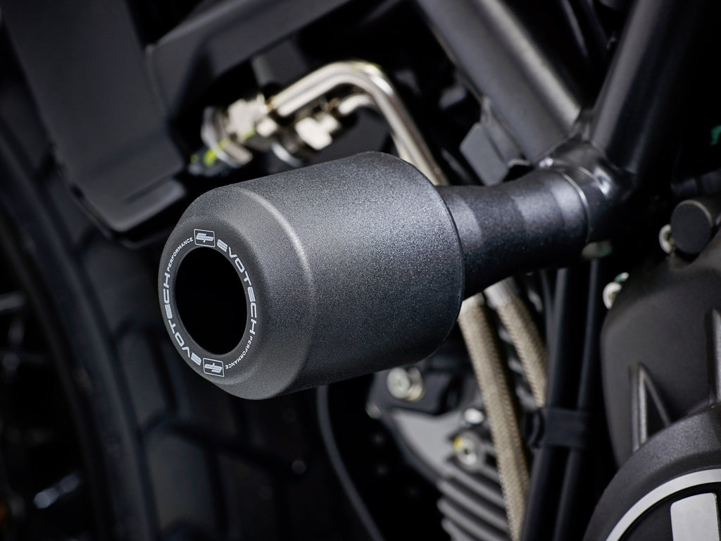 Evotech Ducati Scrambler Full gasspjället Crash Protection Bobbins (2023+)