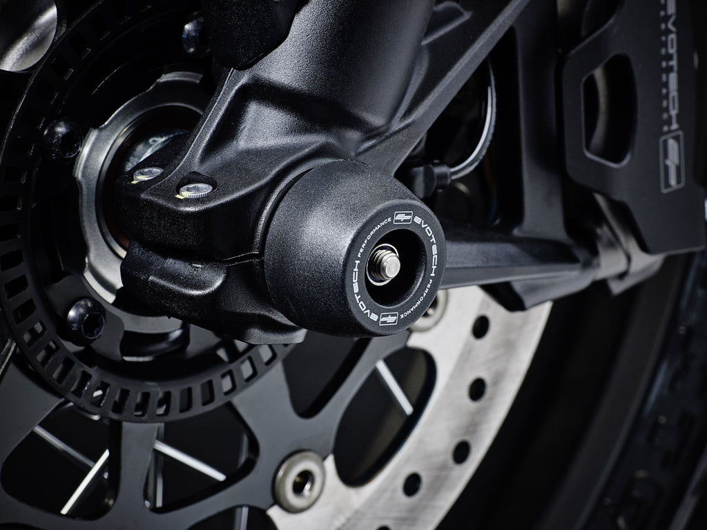 Evotech Front Spindle Bobins - Ducati Scrambler Cafe Racer (2017 - 2021)